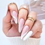 Esmalte semipermanente híbrido "Snowman" BLANCO YOSHI 6 ml – 608