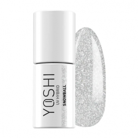 Esmalte semipermanente híbrido "Snowball"  YOSHI 6 ml – 621