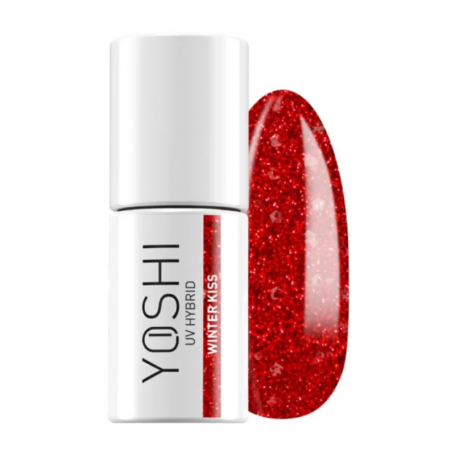 Esmalte semipermanente híbrido "Winter Kiss"  YOSHI 6 ml – 624