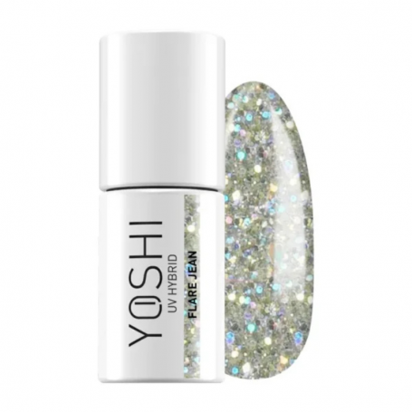 Esmalte semipermanente híbrido "FLARE JEAN" YOSHI 6 ml – 511