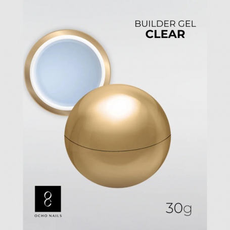 Gel Builder Clear Ocho Nails 30ml