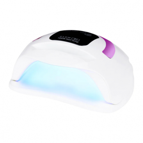 Lámpara UV Dual Led Glow S1 de oro rosa de 168 W