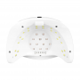 Lámpara UV Dual Led Glow S1 de oro rosa de 168 W