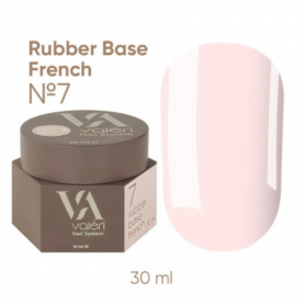 BASE RUBBER FRANCESA VALERI Nº 7 - 30ML