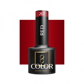 Esmalte semipermanente Red 207 Ocho Nails