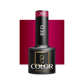 Esmalte semipermanente Red 210 Ocho Nails