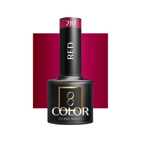 Esmalte semipermanente Red 210 Ocho Nails