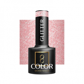 Esmalte semipermanente Glitter G07 Ocho Nails