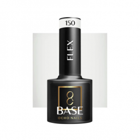 BASE FLEX 150 (CLEAR) OCHO NAILS