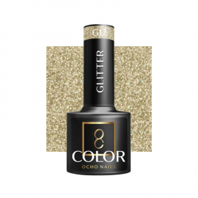 Esmalte semipermanente Glitter G12 Ocho Nails