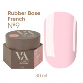 BASE RUBBER FRANCESA VALERI Nº 10 - 30ML