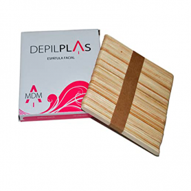 ESPATULA MADERA DEPRESORA FACIAL 100 UNIDADES