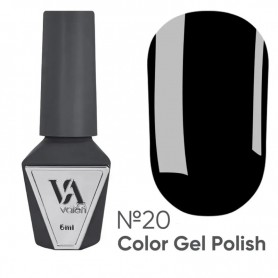 ESMALTE SEMIPERMANENTE 20 "negro" VALERI 6ML