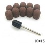 MANDRIL DE GOMA PARA LIMAS PEDICURA 10X15