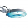 LUPA LED 5 AUMENTOS CON PIE Y RUEDAS