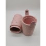 Estuche pinceles polipiel Rosa