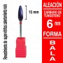 Fresa / Broca de Carburo de Tungsteno con recubrimiento especial para retirar permanente