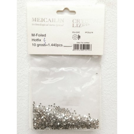 Bolsa piedras tamaño SS3 color cristal 1440 pcs 