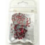 Bolsa mediana decoración cristales redondos morados greenstyle