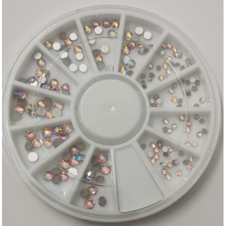 Ruleta cristales tornasol varias medidas