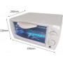 Esterilizador UV tipo horno metálico