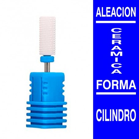 Fresa de Cerámica punta Cilíndrica de Seguridad GRANO FINO