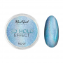 3D HOLO effect, uñas metalizadas azul, NO-07
