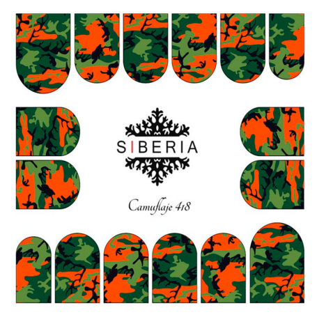 STICKER SIBERIA CAMUFLAJE 418