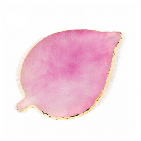 Paleta resina para combinar colores diseño hoja lila