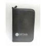 ESTUCHE PINCELES CUERO SINTÉTICO 15,50 X 23,50 CM Negro
