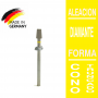 Fresa cabezal de diamante cono truncado Fabricación Alemana