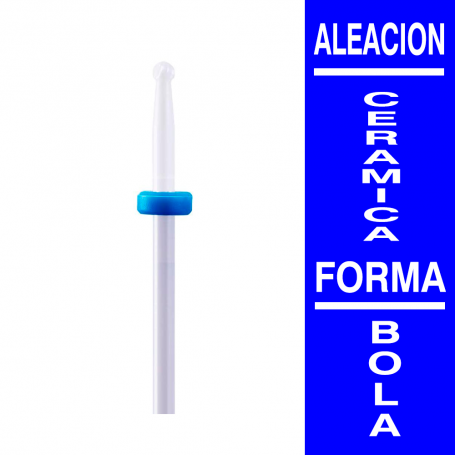 Fresa de Cerámica punta BALA de GRANO MEDIO