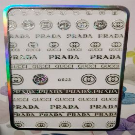 Pegatinas Logo Prada
