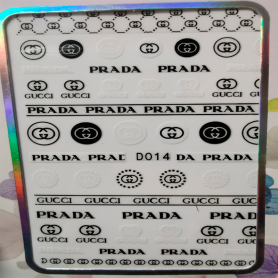 Pegatinas Logo Prada II
