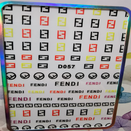 Pegatina Logo Fendi