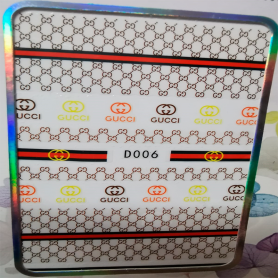 Pegatina Logo Gucci lineal