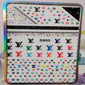 Pegatina Logo Louis Vuitton colores varios