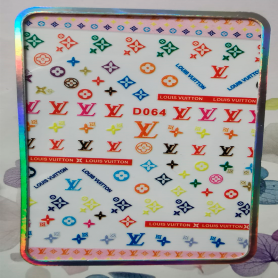 Pegatina Logo Louis Vuitton colores II
