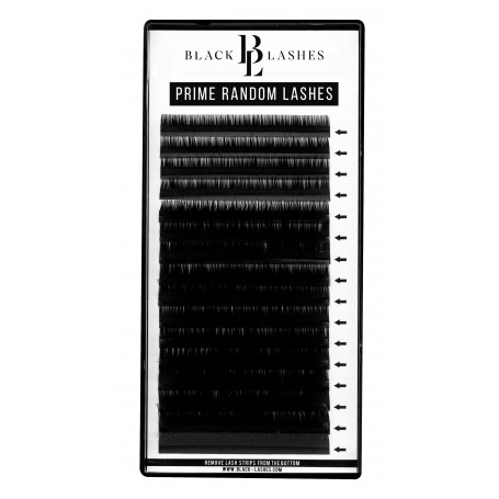 Pestañas  mix RANDOM LASHES, curva B 0,07MM
