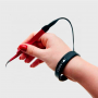 Pulsera Silicona para proteger las pinzas(rosa)