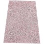 Mantel con brillantes para mesa de manicura rosa