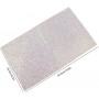 Alfombrilla con brillantes para mesa de manicura tornasol