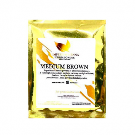 Polvo de Henna Imperium - Refill - 5 g Medium Brown