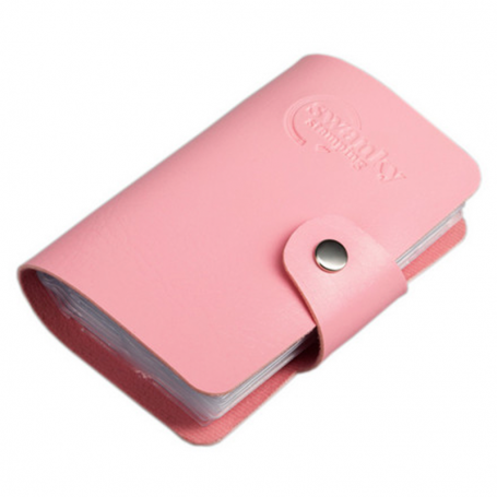 Estuche para placas stamping Swanky rosa