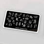 Placa stamping nº 46 Swanky