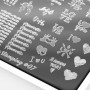 Placa stamping nº 07 Swanky