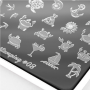 Placa stamping nº 08 Swanky