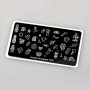 Placa stamping nº 037 Swanky