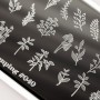 Placa stamping nº 040 Swanky