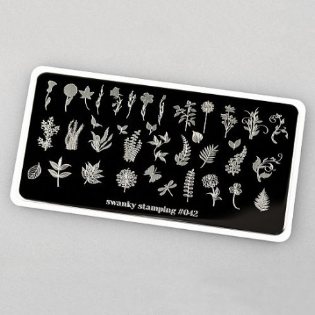 Placa stamping nº 042 Swanky